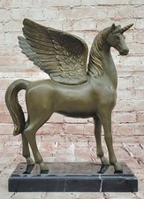 Greek Pegasus Bronze Sculpture