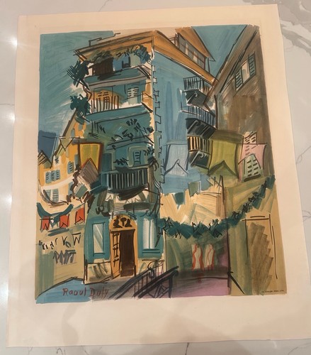 Vintage raoul dufy la - vintage,