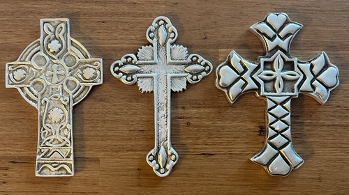 Metal celtic cross lot - celtic, 3