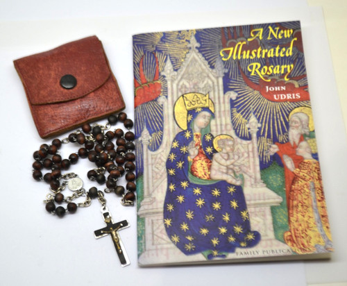 Vintage wooden rosary beads - wooden,
