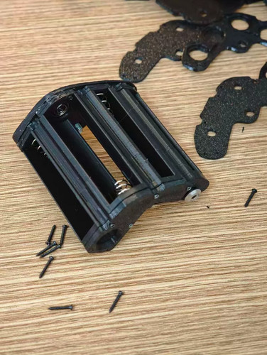 Printed battery holder - 1x,