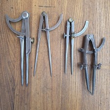 Antique Calipers Lot of 4