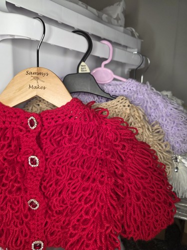 Knitted loopy cardigan - loopy,