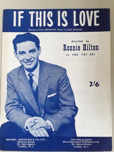 Ronnie hilton if this is - ,
