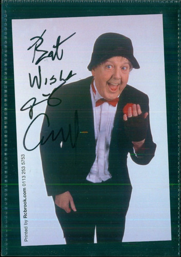 Jimmy cricket signed autograph - jimmy,
