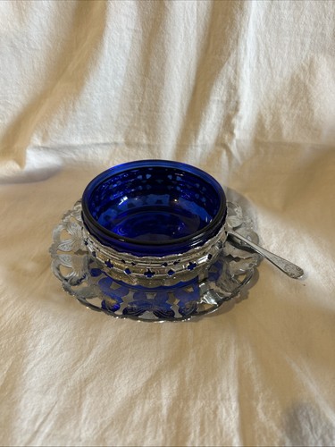 Vintage chrome plated butter - chrome,