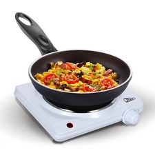 Single Electric Hot Plate Portable Table Top Cooker Hob RV Picnic Camping Stove