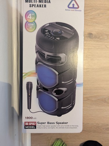 Portable kareoke speaker with - portable,