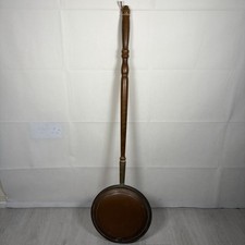 Antique Copper Bed Warmer Pan
