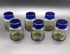 Set of 6 Blåtopp jars w/