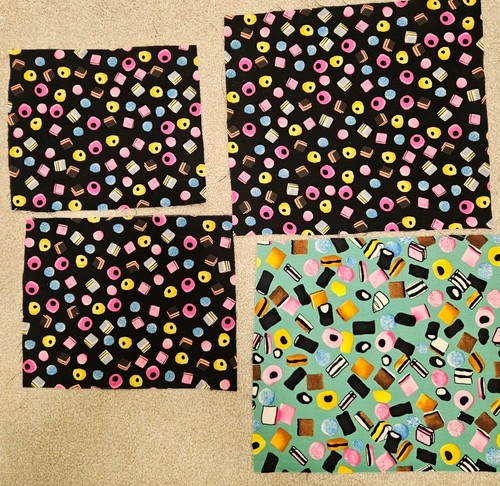 Liquorice allsorts sweets - allsorts,