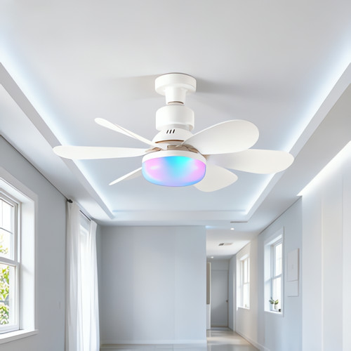 Rgb fan light - fan, three
