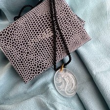 LALIQUE Crystal Pendant "Water