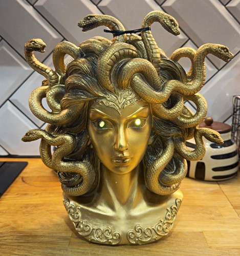 Medusa head bust resin - head,