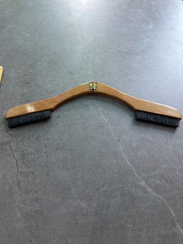 Vintage double clothes brush - double,