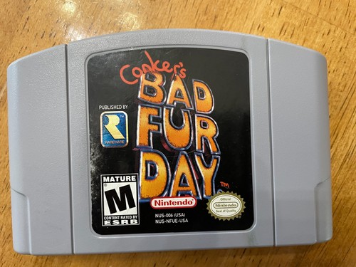 Conkers bad fur day nintendo - conkers,