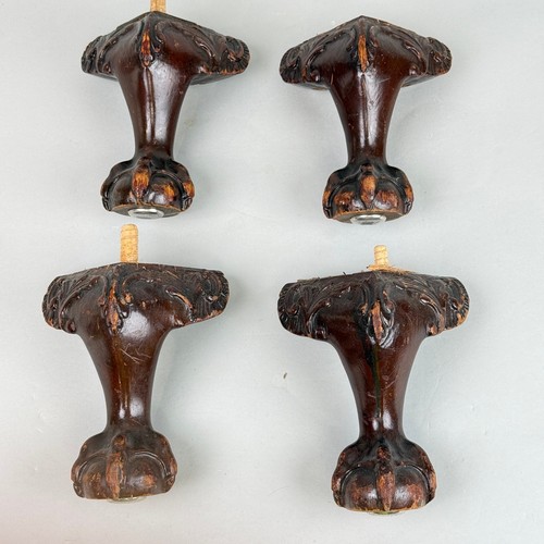 Furniture legs 7in brown - furniture,