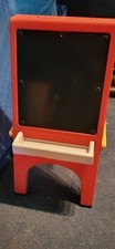 Kids Double-Sided Art Easel with Paper Roll Whiteboard & Blackboard