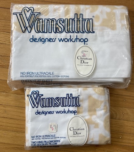 Vtg wamsutta christian - wamsutta, dior