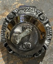 Vintage Industrial Walsall Brass Toggle Light Switch Crabtree Revo Benjamin