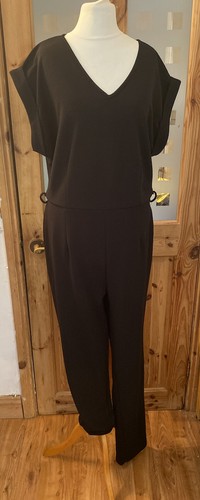 Ladies size black jumpsuit - 14,