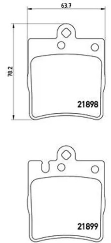 Brake pads 033 brembo - 033,