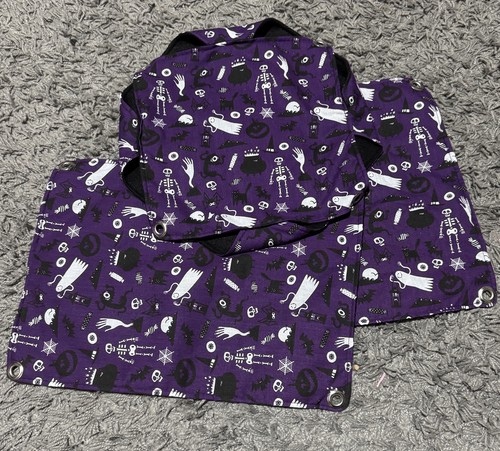 3pc purple halloween - purple,