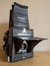 Graflex Super D 3x4 SLR Camera With 152mm f/4.5 lens and 4x5 Graflok Conversion