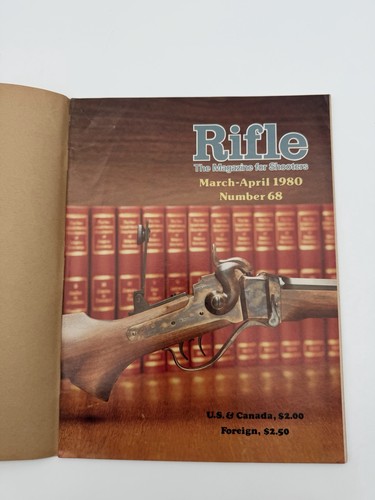 Rifle magazine mar apr 1980 - rifle,