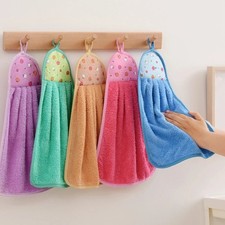 4PCS Small Hand Towels Coral