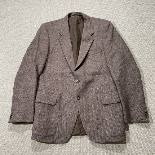 Vintage tweed jacket mens - jacket,