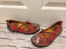 Women's Leather Read Patchwork