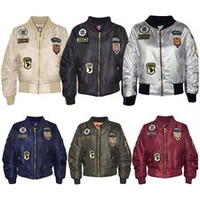 Kids Boys Girls Jacket Badges