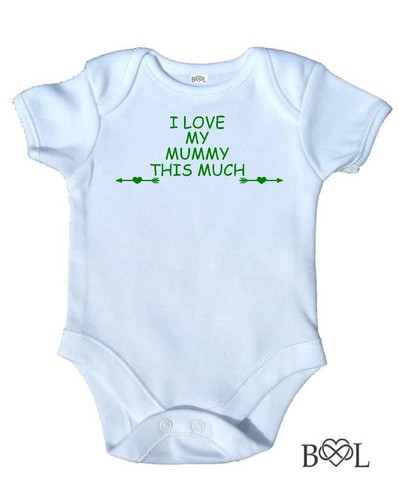 Baby girl vest love my - baby,