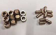 Model Engineering/Live Steam Pipe nipples and Union Nuts. Free Postage