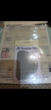 Stepper card template and - , oval