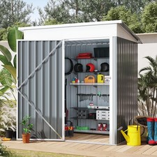 Metal garden shed - garden, with