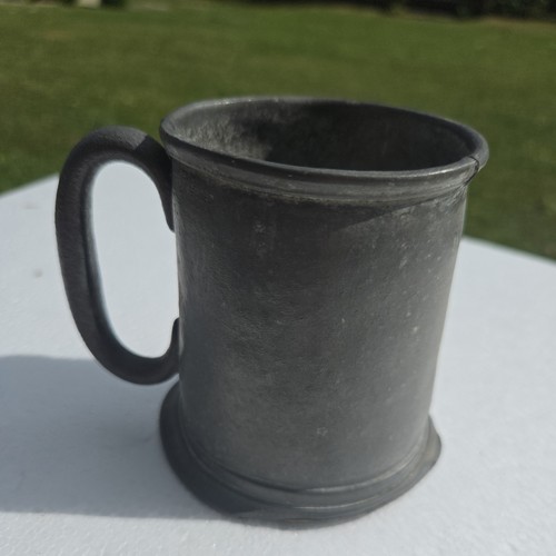 Small english pewter tankard - small,