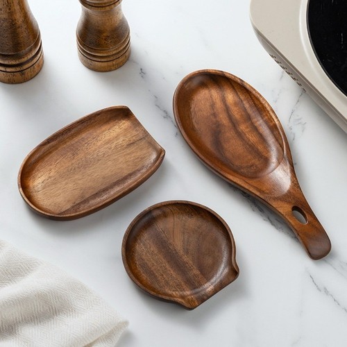 Wooden spoon rest heat - wooden,