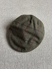 Vintage Lock & Co Mens Tweed Flat Wool Cap 59cm 7 1/4 Made In The UK RRP £265