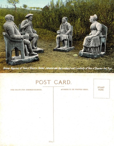 Vintage postcard stone - vintage,