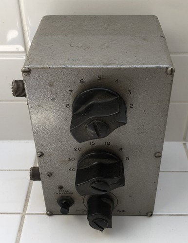 Attenuator eddystone case - –,
