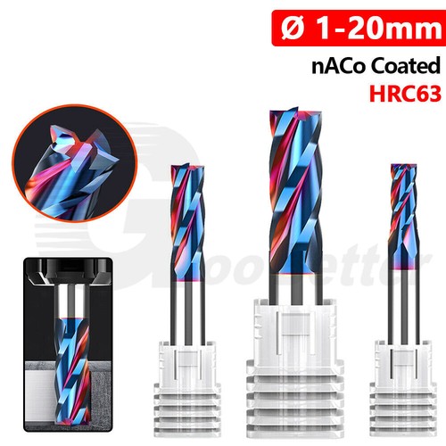ø1 20mm carbide naco - Ø1-20mm, coated