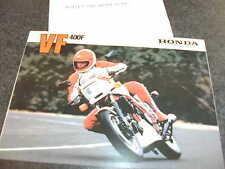  HONDA VF400F SALES BROCHURE