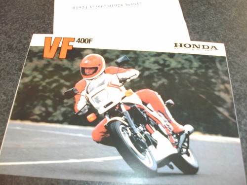 Honda vf400f sales brochure - vf400f,