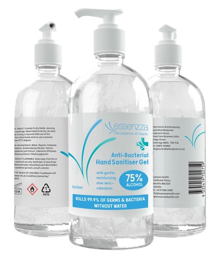Anti bacterial hand sanitiser - anti-bacterial,