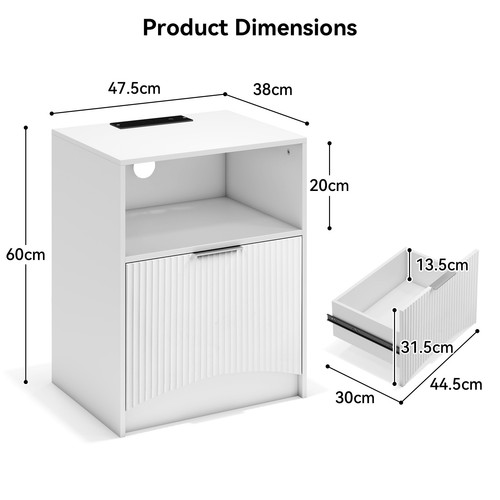 Led light bedside table 3 - led,