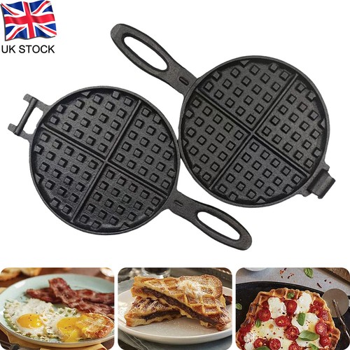 Waffle maker cast - cast, iron