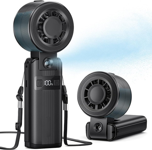 Handheld misting fan portable - misting,