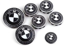 7X B-M-W Hood Wheel Emblem Rim